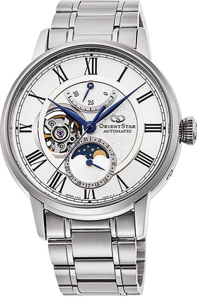 Orient Star Classic Moonphase Open Heart Automatic RE-AY0102S00B